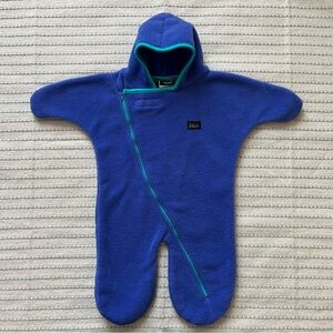Vintage 90s REI fleece baby bunting